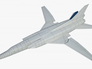 tupolev tu-22m-3 3D Model