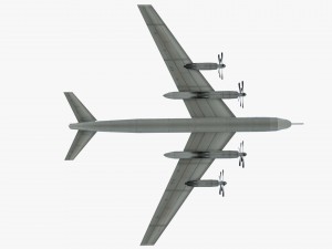 tupolev tu-142 3D-Modell