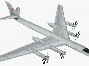 tupolev tu-142 3D-Modell