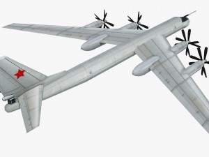 tupolev tu-142 3D-Modell
