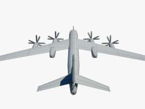 tupolev tu-142 3D-Modell