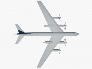 tupolev tu-142 3D-Modell