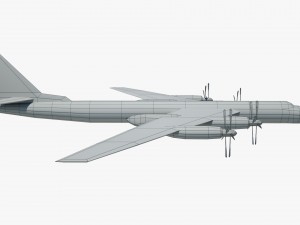 tupolev tu-142 3D-Modell