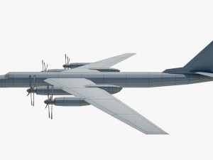 tupolev tu-142 3D-Modell