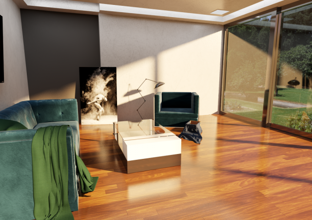 living room Modelo 3D .c4d .max .obj .3ds .fbx .stl .blend 