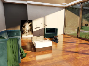 living room 3D Model