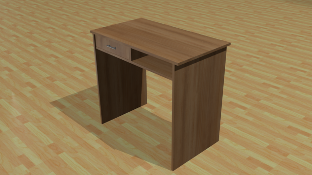 desk 3D 모델 .c4d .max .obj .3ds .fbx .stl .blend 