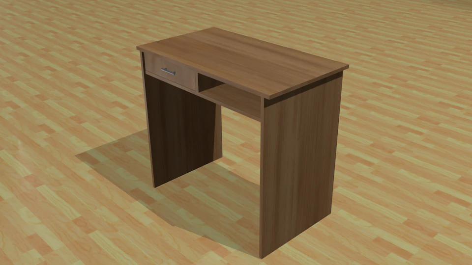 desk 3D Model .c4d .max .obj .3ds .fbx .stl .blend 