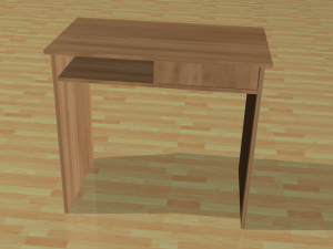 desk 3D 모델