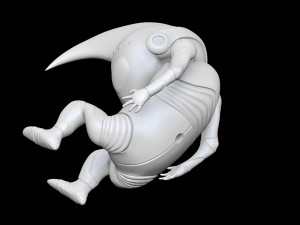 dragon ball gt baby 3D Print Model
