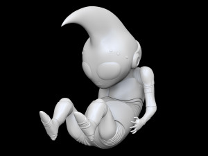 dragon ball gt baby 3D Print Model