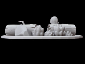 adventure time - simon marceline diorama Modèles 3D en vedette