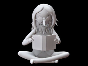 adventure time - simon marceline diorama 3D Print Model