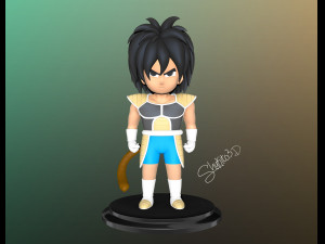 dragon ball super baby broly 3D Print Model