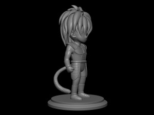 dragon ball super baby broly 3D Print Model