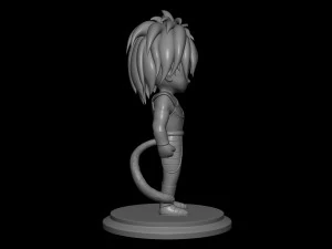 드래곤볼 슈퍼 베이비 브로리 3D 프린트 모델