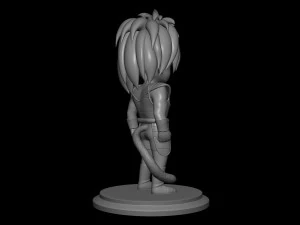 드래곤볼 슈퍼 베이비 브로리 3D 프린트 모델