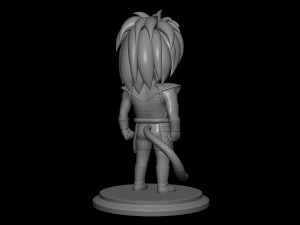 dragon ball super baby broly 3D Print Model