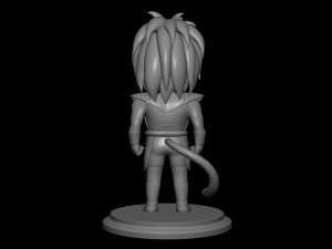 dragon ball super baby broly 3D Print Model