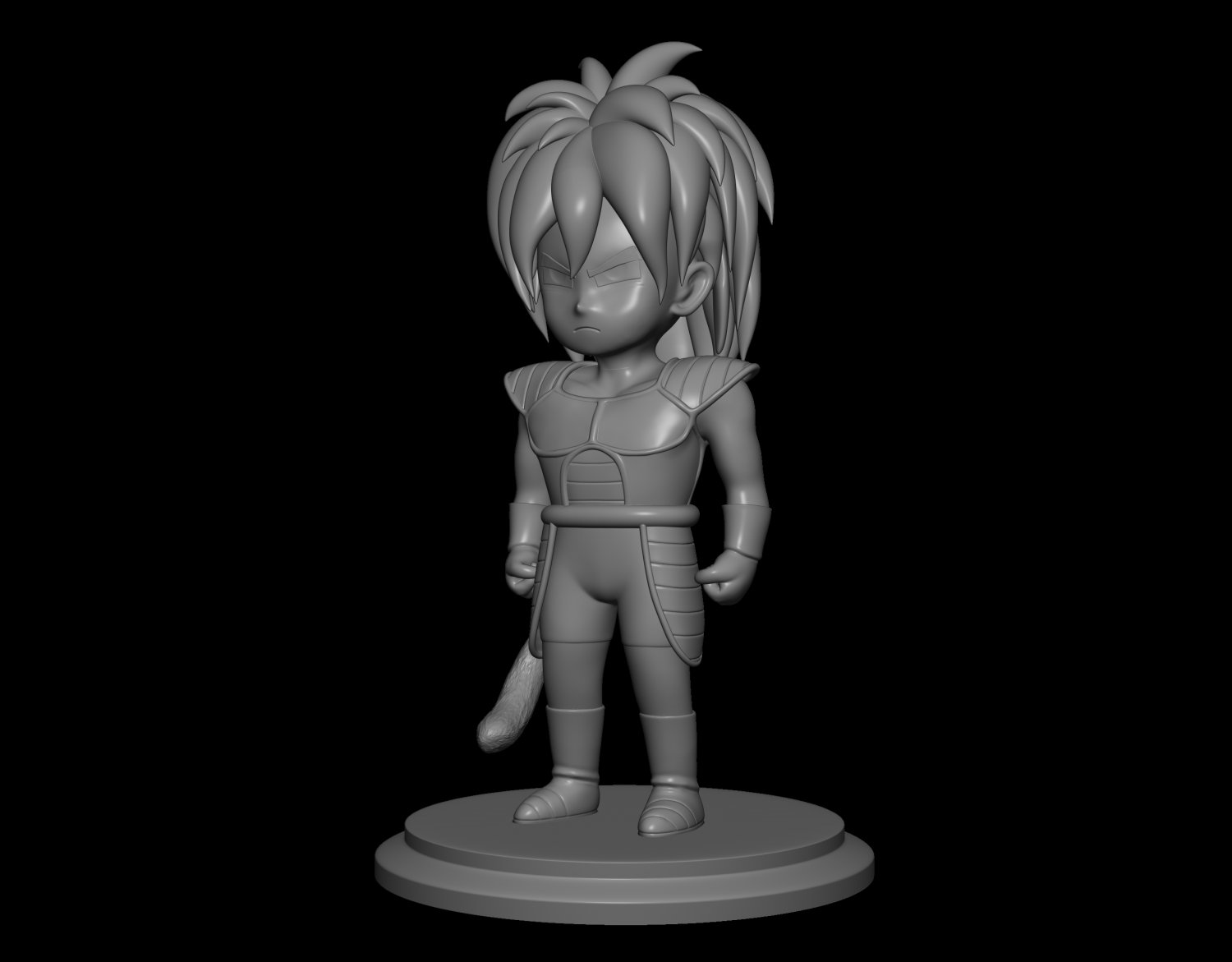 PAN SSJ VERSION IN DRAGONBALL SUPER SUPER HERO 3D Print Model in Child  3DExport