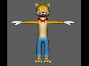 cat 3D Модель