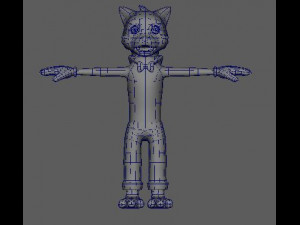 cat Modelo 3D