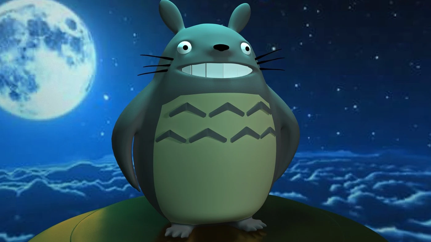 Totoro Modelo 3D .c4d .max .obj .3ds .fbx .stl .blend 