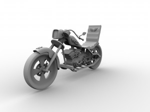 motorcycle 3Dモデル