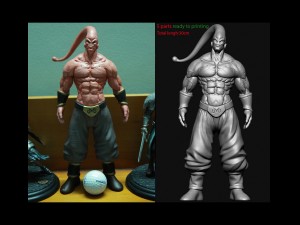 majin buu Modelo de impresión 3D