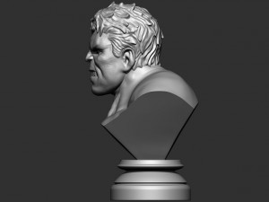 hulk bust 3D Print Model