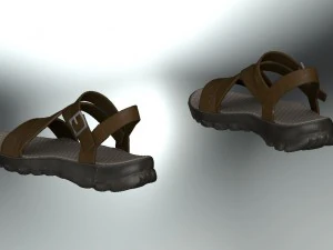 sandal casual realistic 3D Model