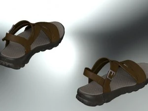 sandal casual realistic 3D Model