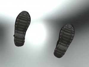 sandal casual realistic 3D Модель