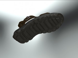 sandal casual realistic 3D Модель