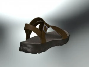 sandal casual realistic 3D Model