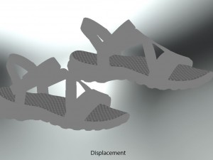 sandal casual realistic 3D Модель