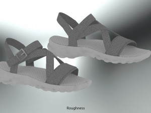 sandal casual realistic 3D Модель