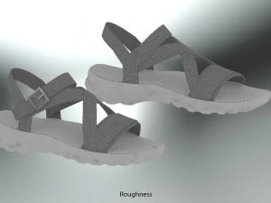 sandal casual realistic 3D Model