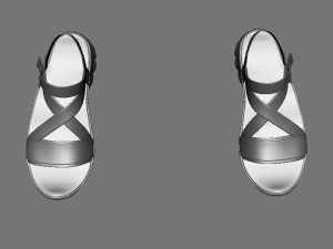 sandal casual realistic 3D Модель