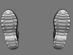 sandal casual realistic 3D Модель