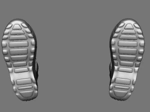 sandal casual realistic 3D Model