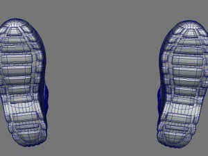 sandal casual realistic 3D Модель