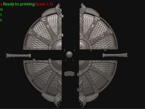 shield of kratos - guardian shield - god of war 2018 3D Print Model