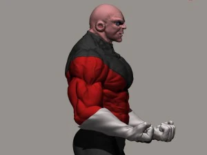 jiren dragonball super reallifever 3D Print Model