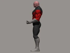 jiren dragonball super reallifever 3D Print Model