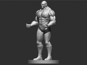 jiren dragonball super reallifever 3D 打印模型