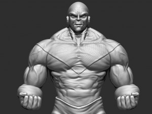 jiren dragonball super reallifever 3D 打印模型