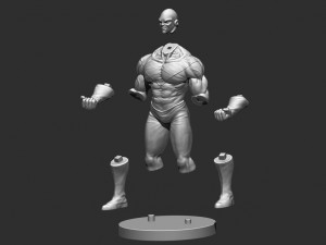 jiren dragonball super reallifever 3D 打印模型