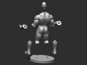 jiren dragonball super reallifever 3D 打印模型