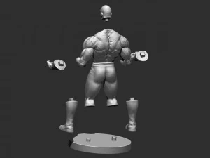 jiren dragonball super reallifever 3D Print Model